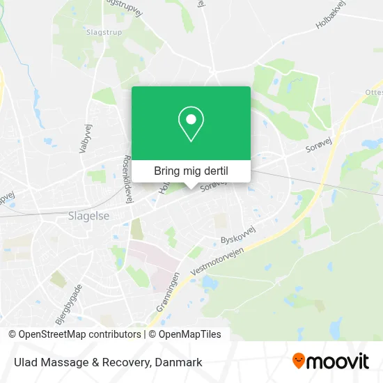 Ulad Massage & Recovery kort