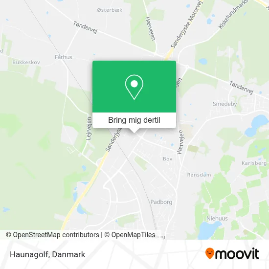 Haunagolf kort