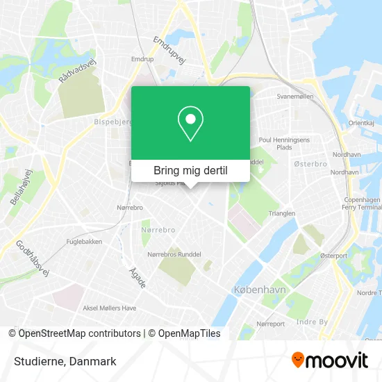 Studierne kort