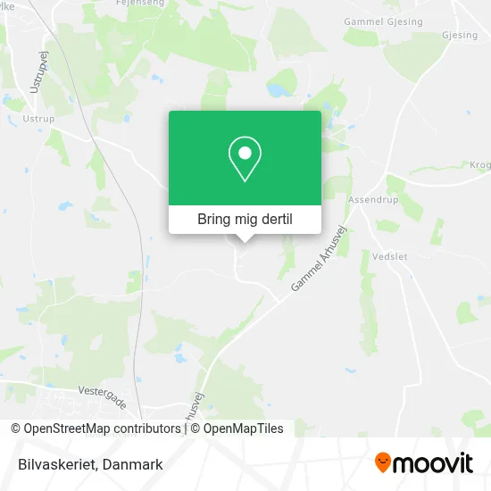 Bilvaskeriet kort