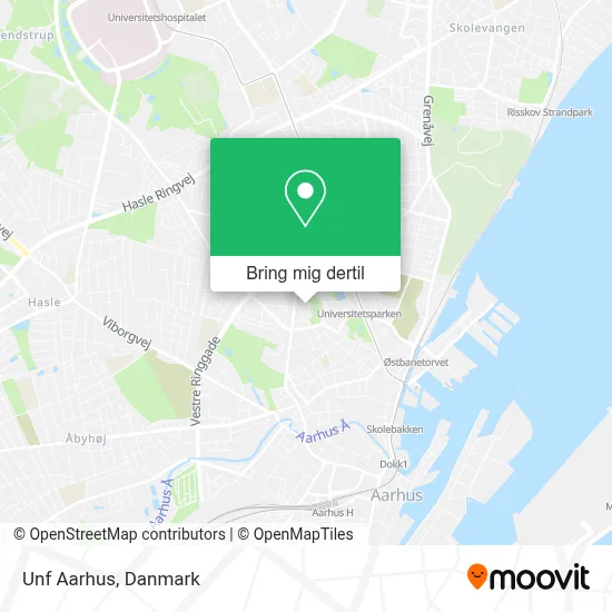 Unf Aarhus kort
