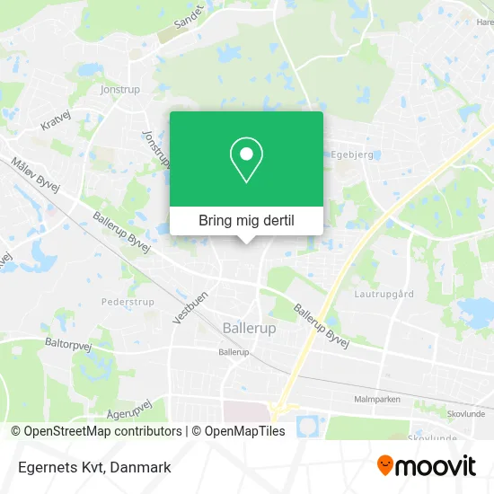 Egernets Kvt kort