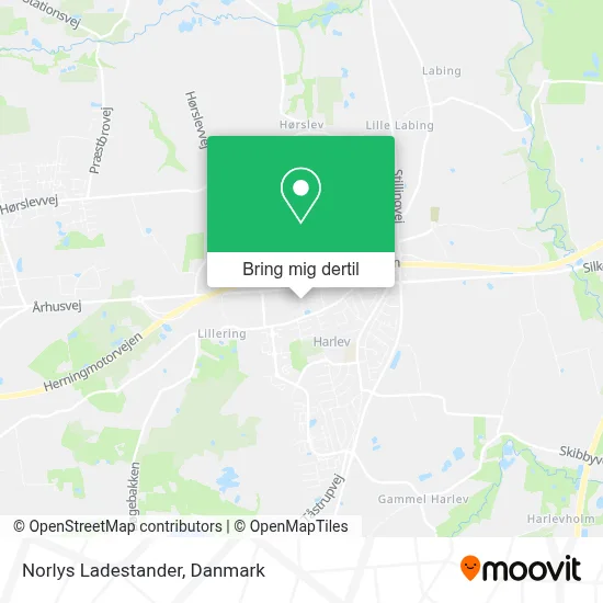 Norlys Ladestander kort
