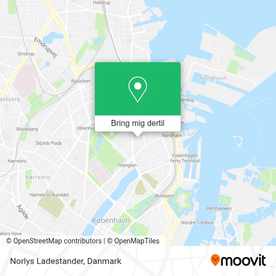 Norlys Ladestander kort