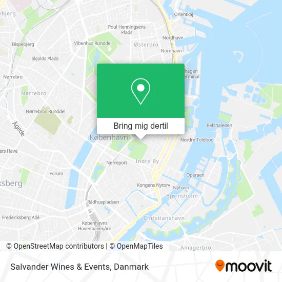 Salvander Wines & Events kort