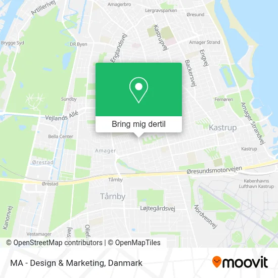 MA - Design & Marketing kort