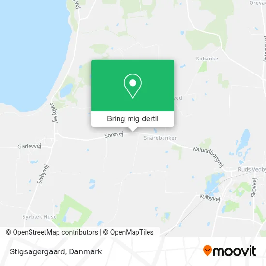 Stigsagergaard kort