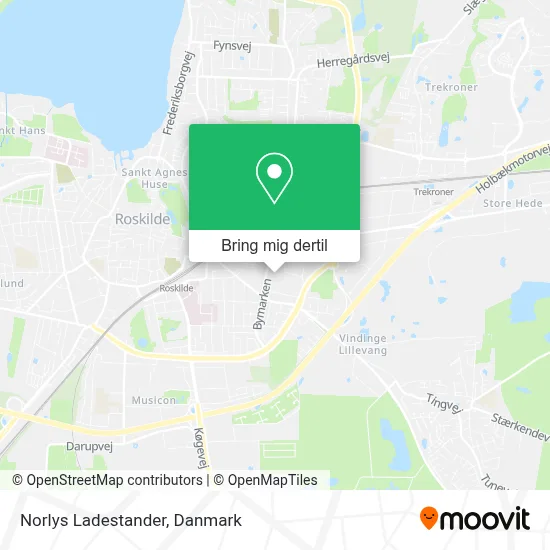 Norlys Ladestander kort