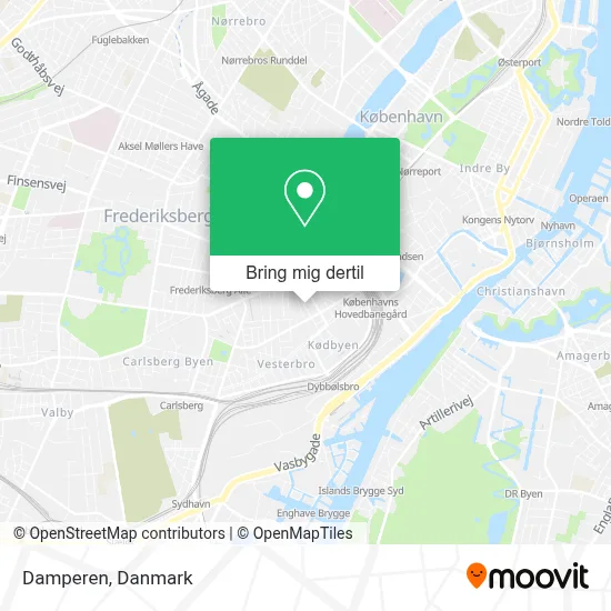 Damperen kort