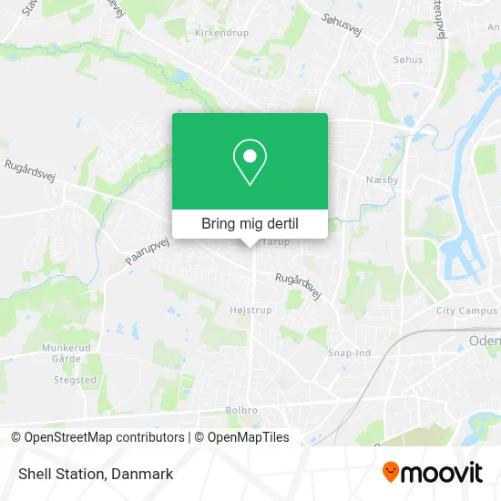 Shell Station kort