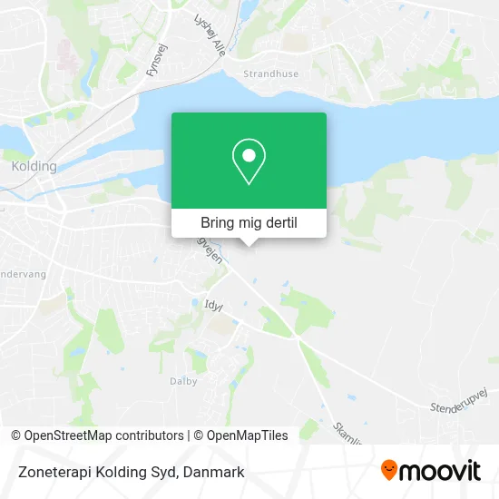 Zoneterapi Kolding Syd kort