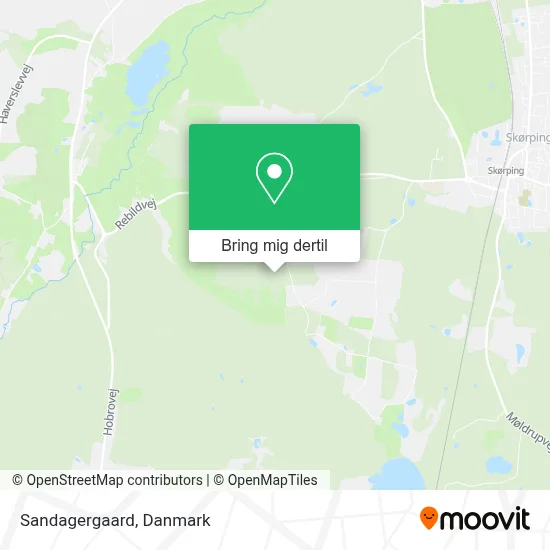 Sandagergaard kort