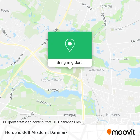 Horsens Golf Akademi kort