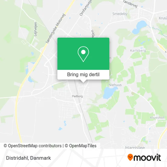 Distridahl kort