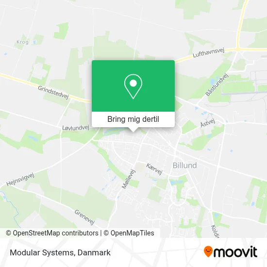 Modular Systems kort