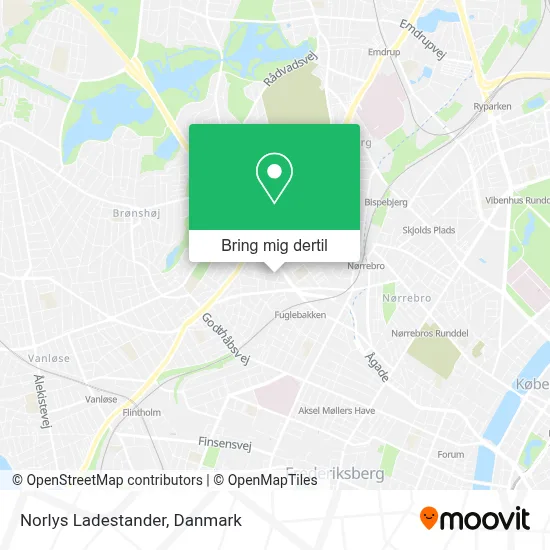 Norlys Ladestander kort