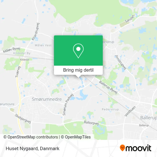 Huset Nygaard kort