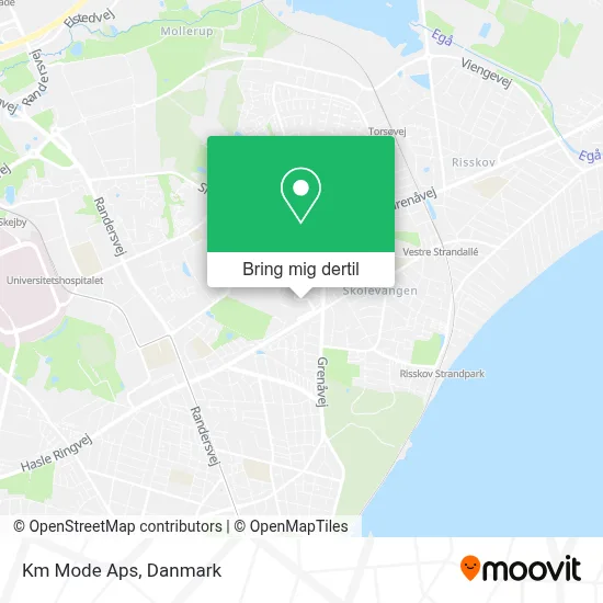 Km Mode Aps kort