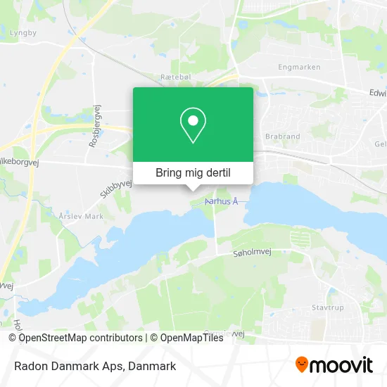 Radon Danmark Aps kort