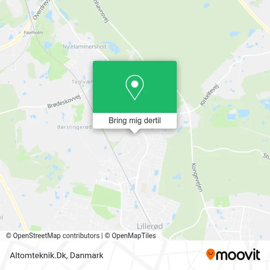 Altomteknik.Dk kort