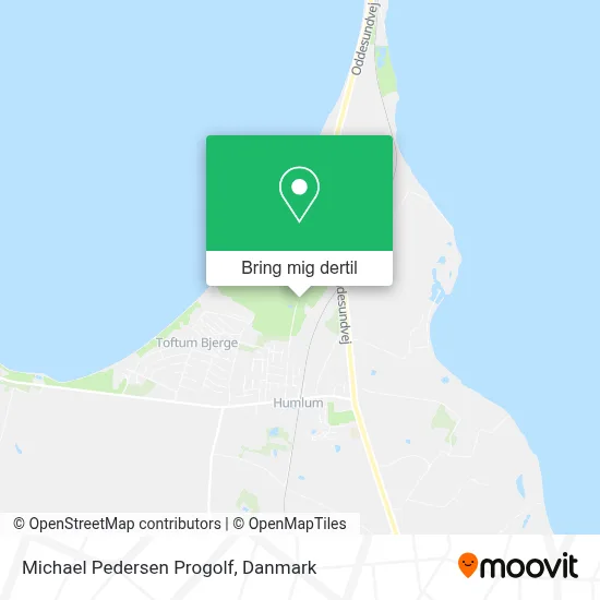 Michael Pedersen Progolf kort