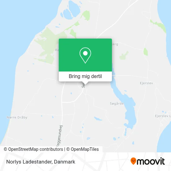Norlys Ladestander kort