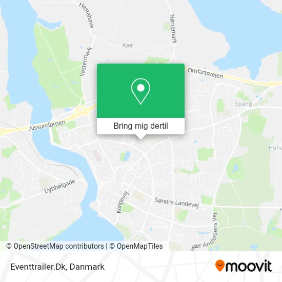 Eventtrailer.Dk kort