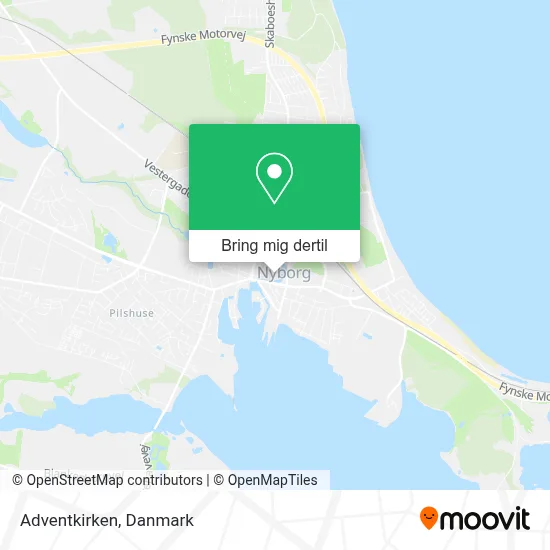 Adventkirken kort