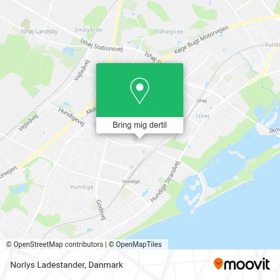 Norlys Ladestander kort