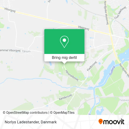Norlys Ladestander kort