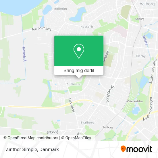 Zinther Simple kort