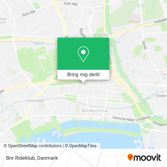 Bnr Rideklub kort
