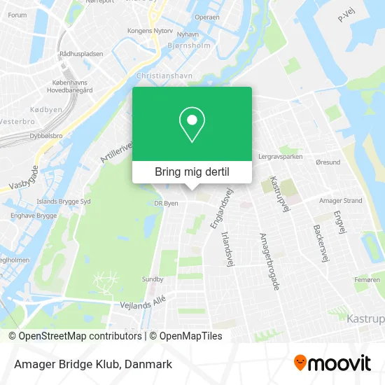 Amager Bridge Klub kort