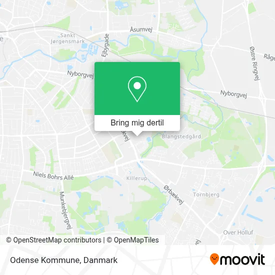 Odense Kommune kort