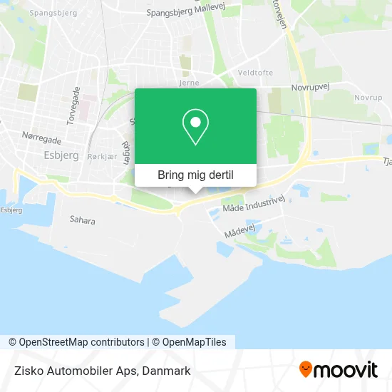 Zisko Automobiler Aps kort