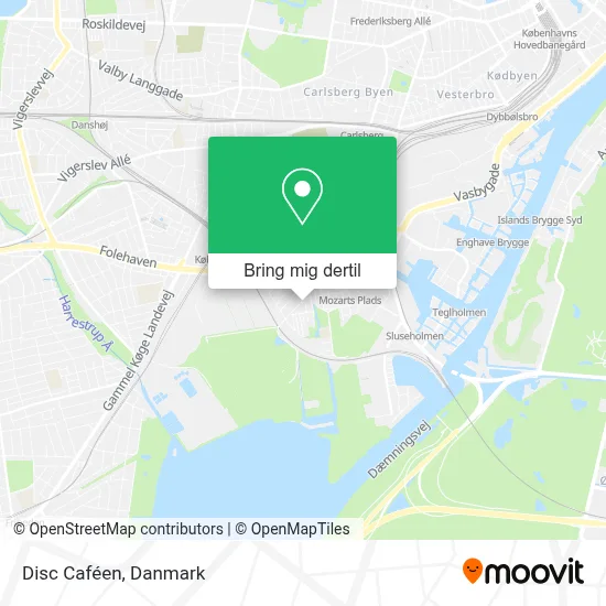 Disc Caféen kort