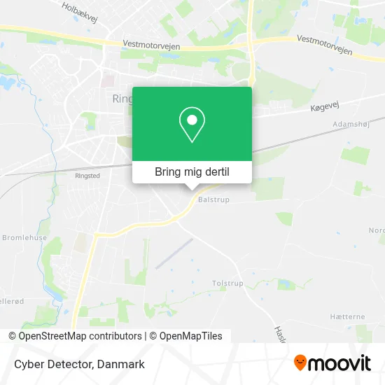 Cyber Detector kort