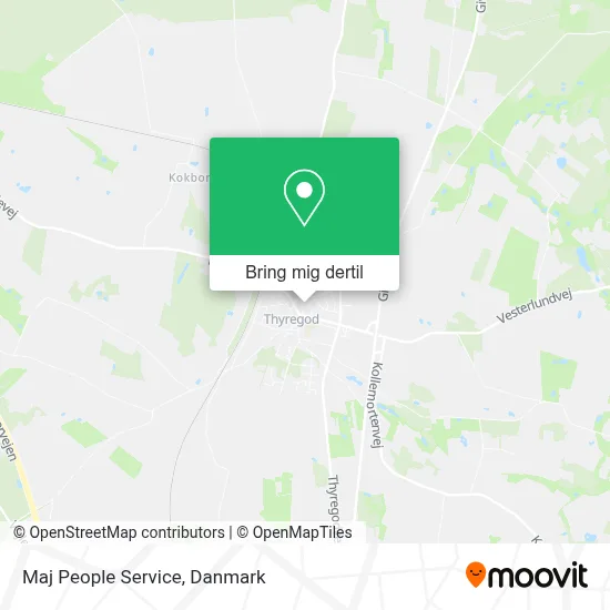 Maj People Service kort