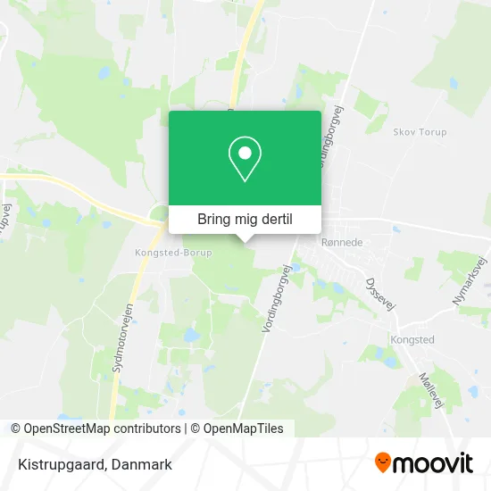 Kistrupgaard kort