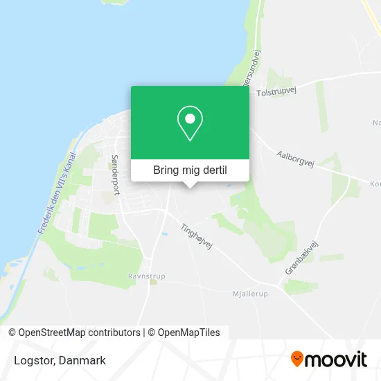 Logstor kort