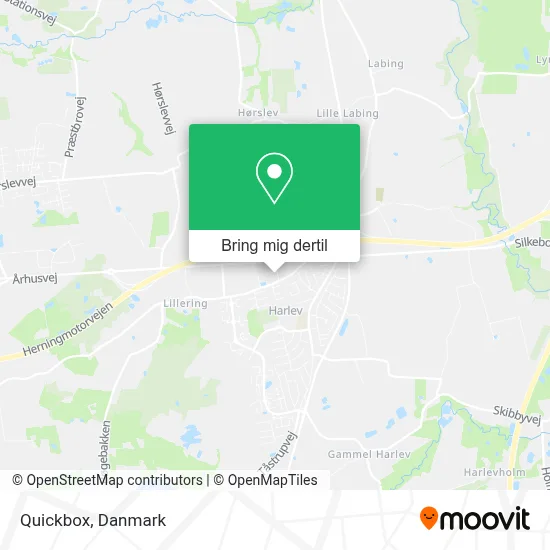 Quickbox kort