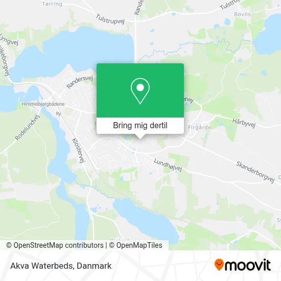 Akva Waterbeds kort
