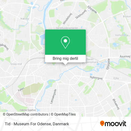 Tid - Museum For Odense kort