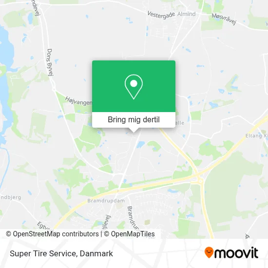 Super Tire Service kort