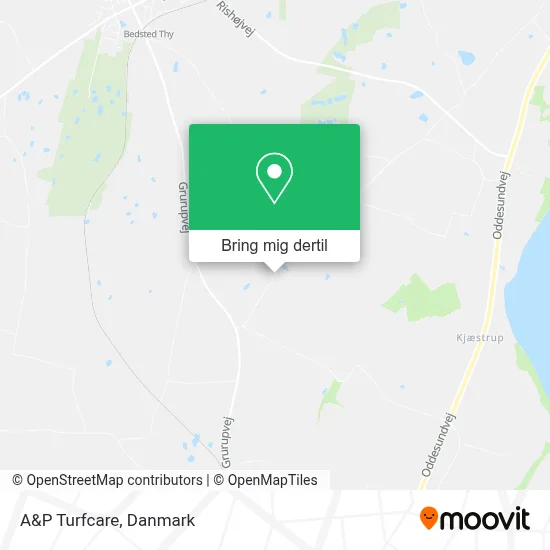 A&P Turfcare kort
