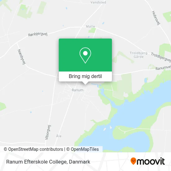 Ranum Efterskole College kort