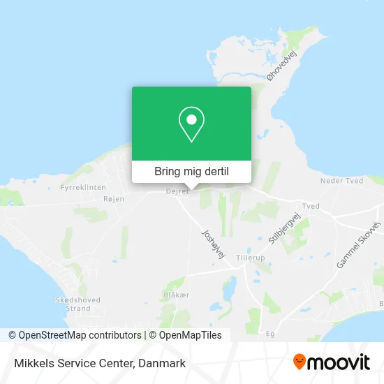 Mikkels Service Center kort