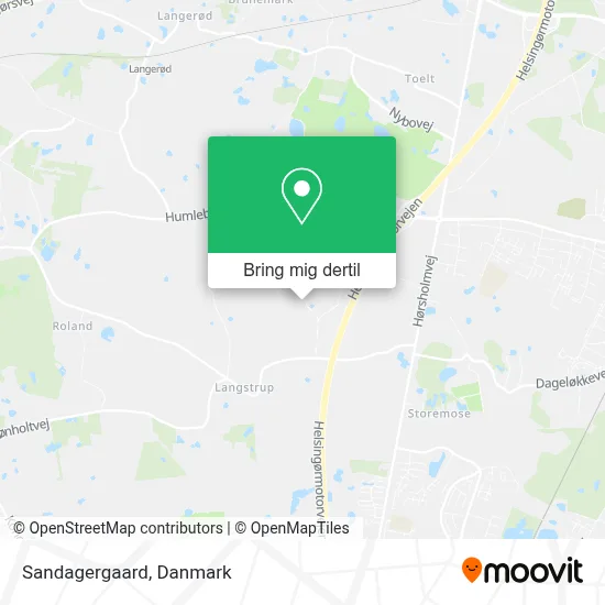 Sandagergaard kort