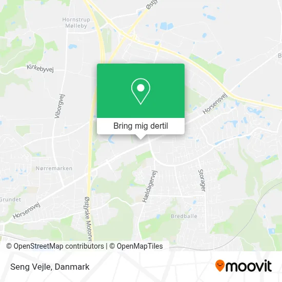 Seng Vejle kort
