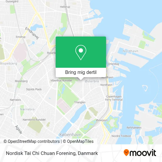 Nordisk Tai Chi Chuan Forening kort